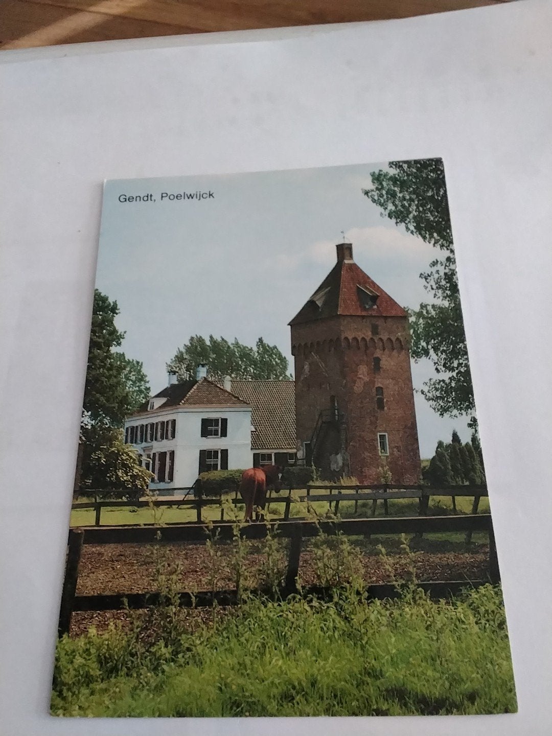 Ansichtkaart Gendt, Poelwijck - Historisch Gelderland, Ophalen of Verzenden, 1960 tot 1980, Ongelopen, Gelderland