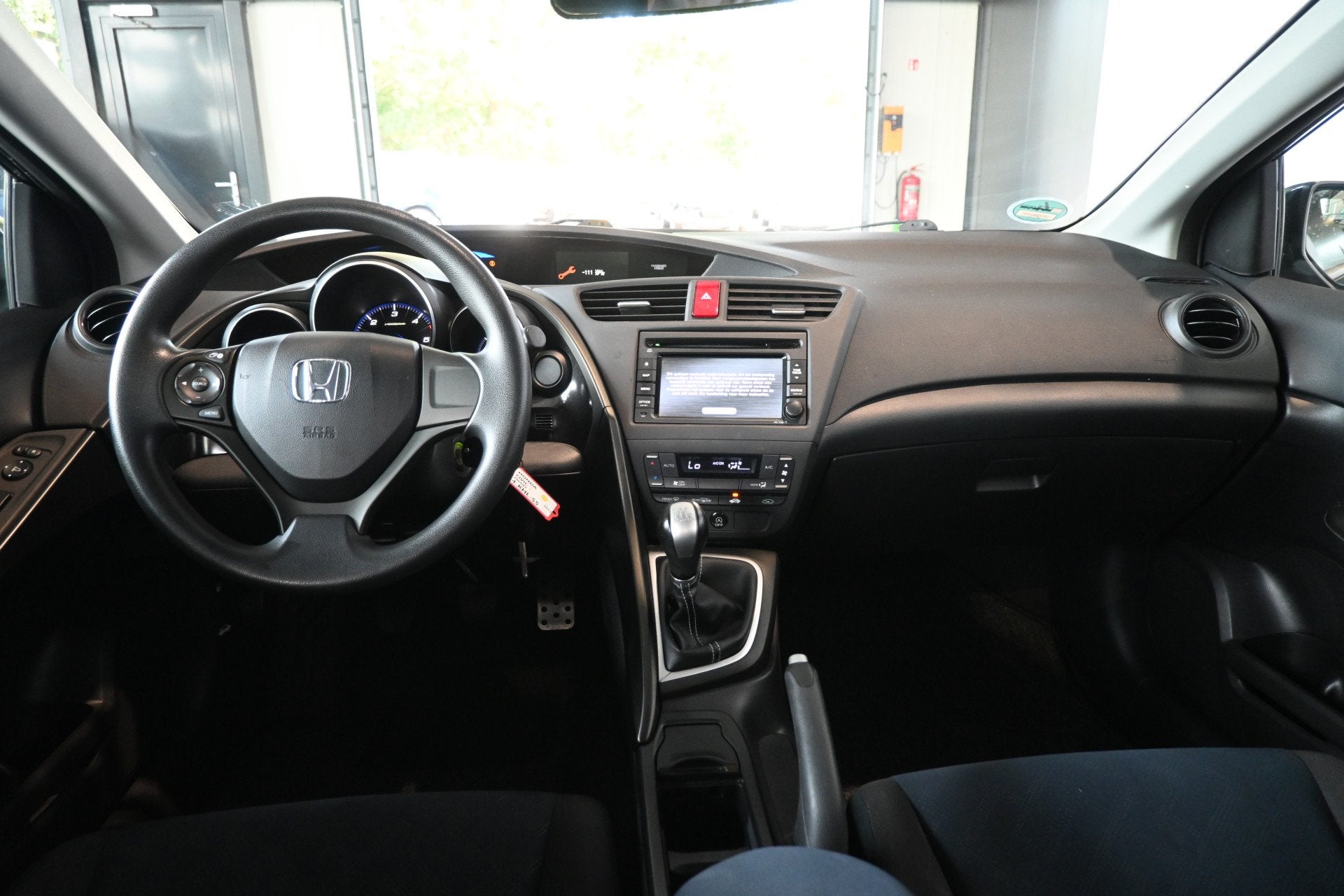 Honda Civic 2.2D Comfort Clima Navigatie Lichtmetaal Goed On, Euro 5, Stof, Gebruikt, Zwart