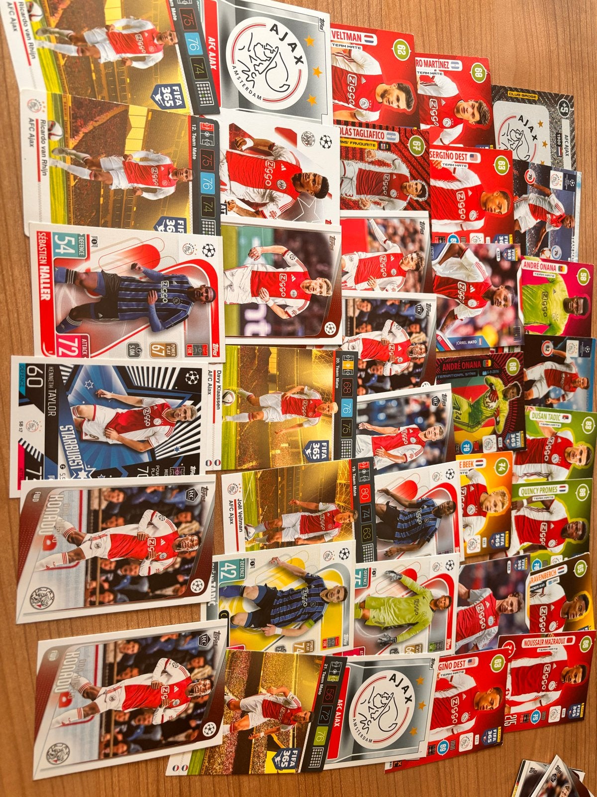 Ajax FIFA 365 voetbalplaatjes collectie, Ophalen of Verzenden, Gebruikt, Ajax, Poster, Plaatje of Sticker