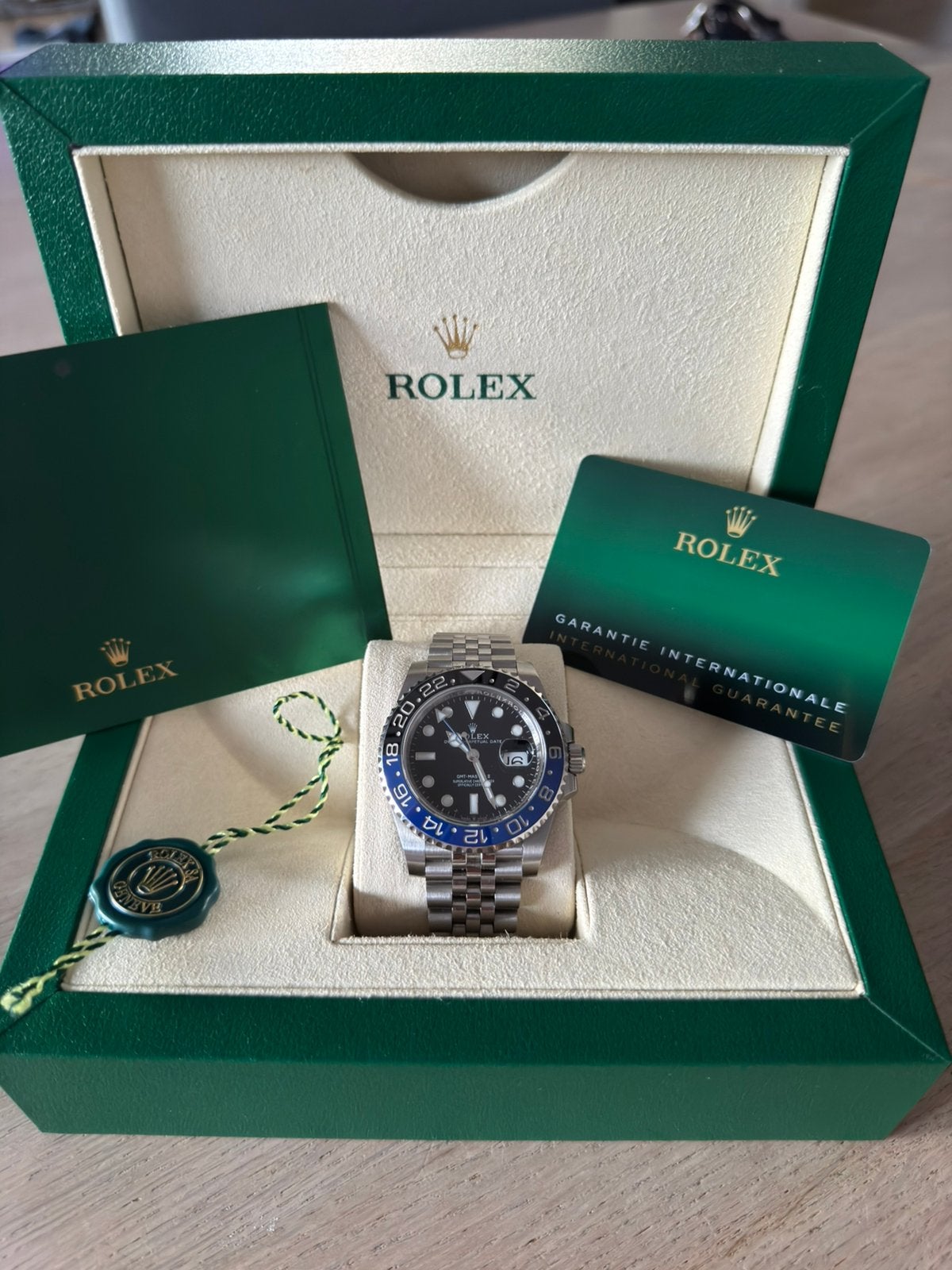 Rolex GMT Master II, Sieraden, Tassen en Uiterlijk, Ophalen of Verzenden, Zo goed als nieuw, Staal, Rolex
