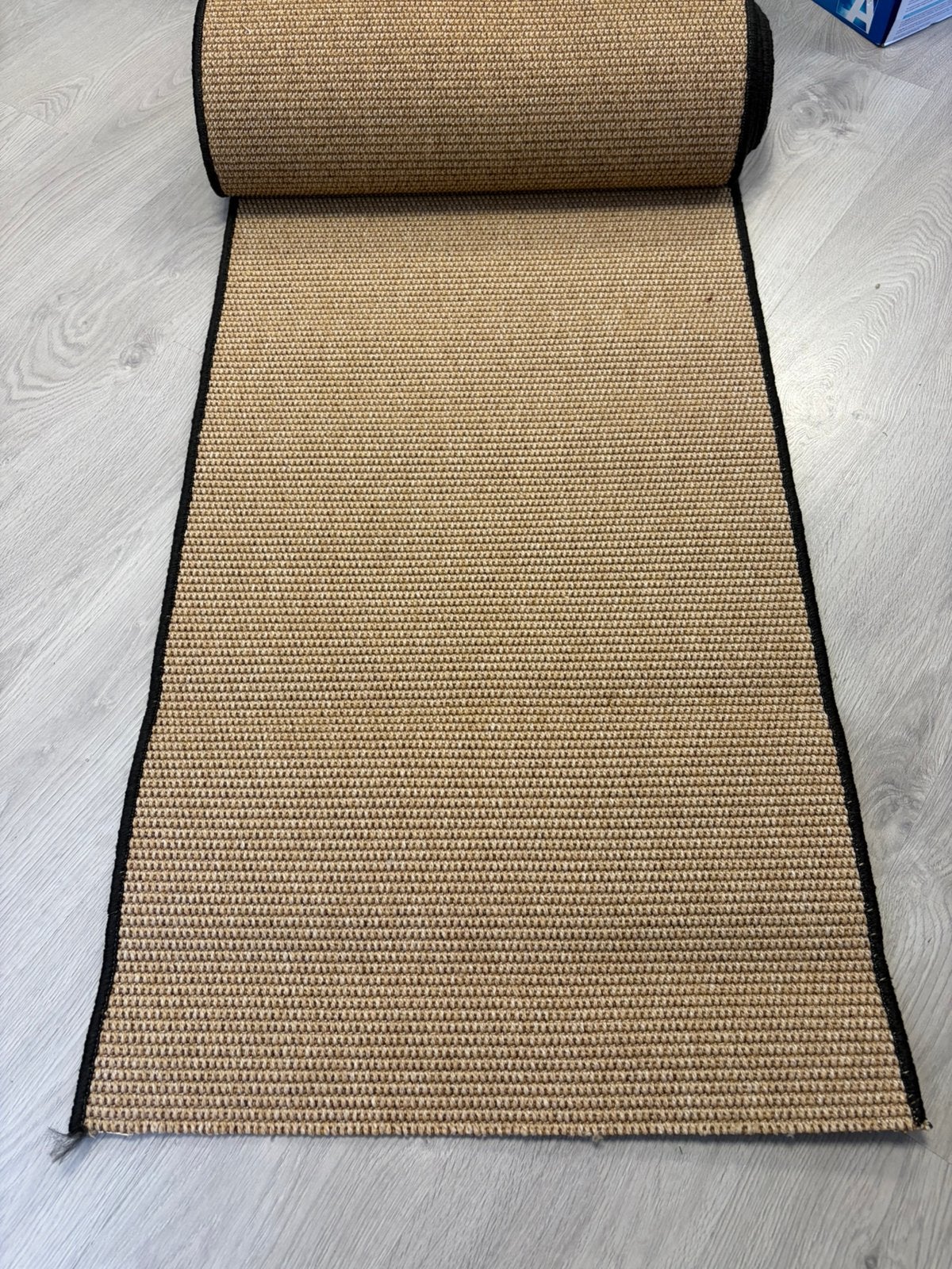 Traploper 66 cm breed, natuurlook, 6 meter, opruiming, Katoenstraat 18/5, Beige, Matsu bv, Rechthoekig