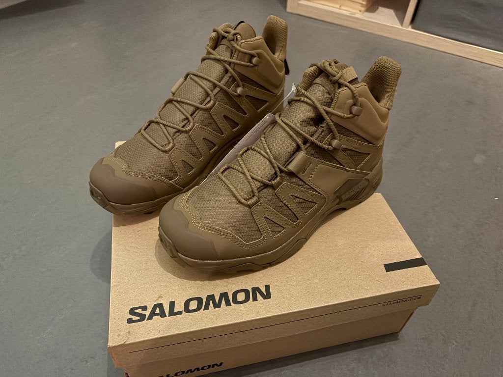 Salomon Forces X-Ultra Forces MID Coyote maat 44, Bruin, Verzenden, Nieuw, Salomon
