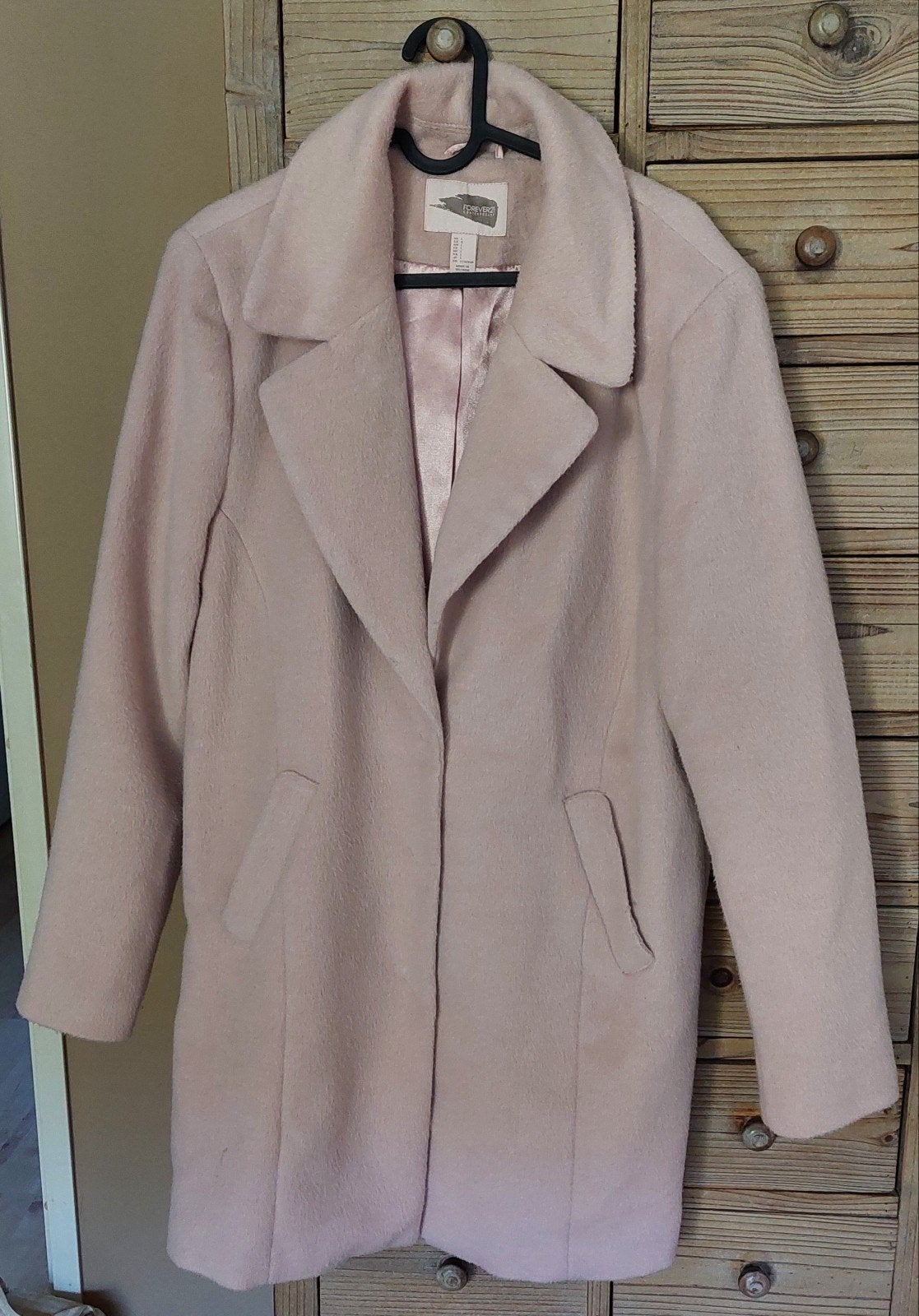 Forever 21 roze jas, maat L, Maat 42/44 (L), Ophalen of Verzenden, Zo goed als nieuw, Forever 21