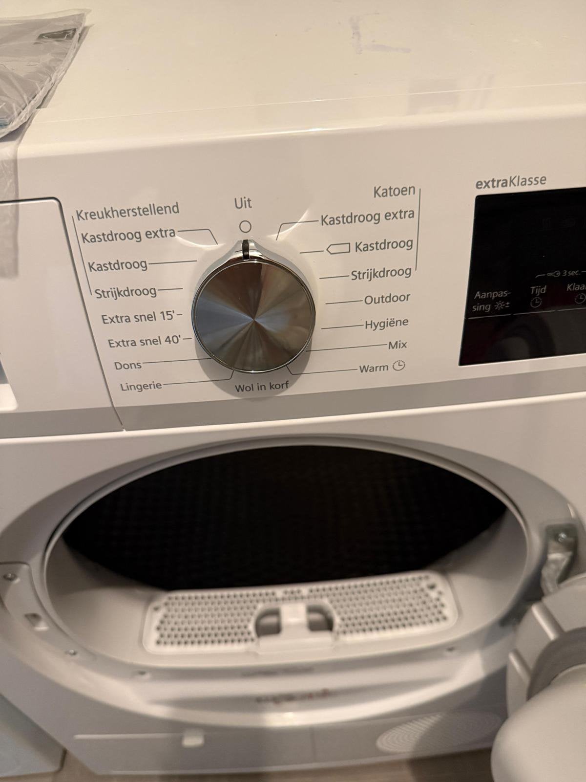 Wasdroger Siemens IQ300 ZGAN, Witgoed en Apparatuur, Wasdrogers, Ophalen, 6 tot 8 kg, Zo goed als nieuw, 85 tot 90 cm