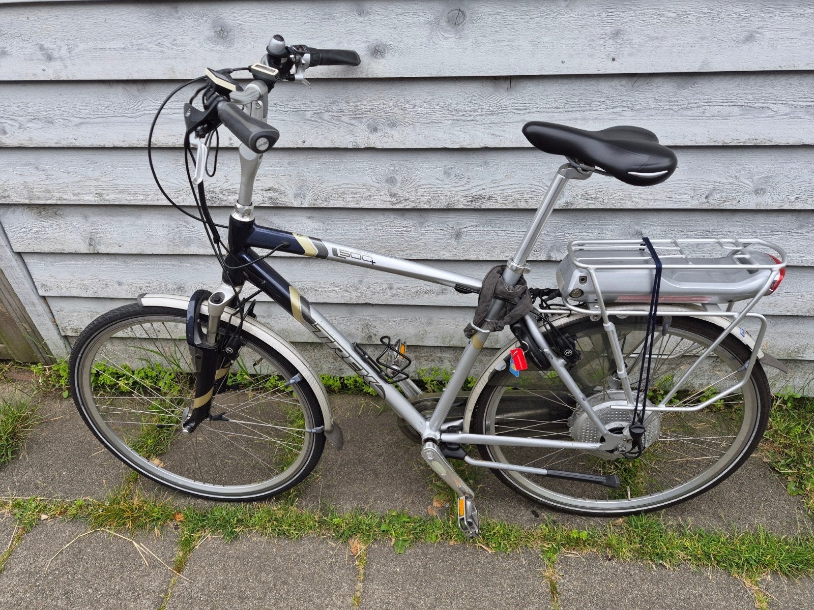 Trek 500+ navigator elektrische fiets met accu en computer, Ophalen, Gebruikt, Minder dan 10 versnellingen, Overige merken
