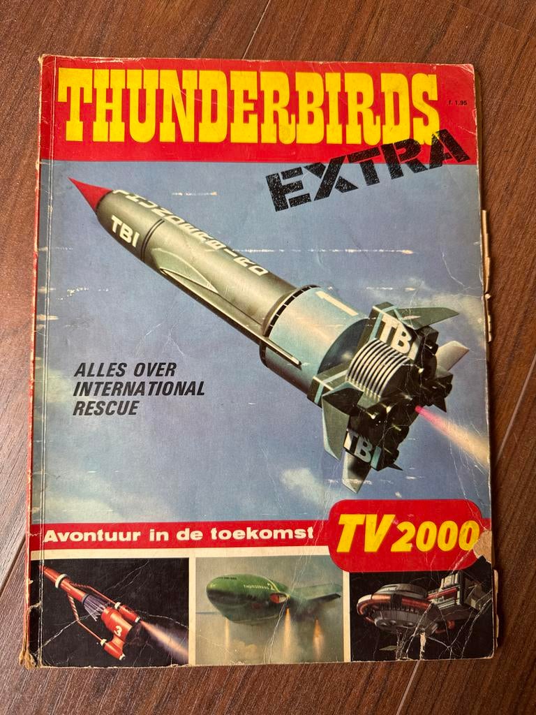 Thunderbirds Extra TV 2000 Album Zomer 1966 Stripboek, Ophalen of Verzenden, Gebruikt