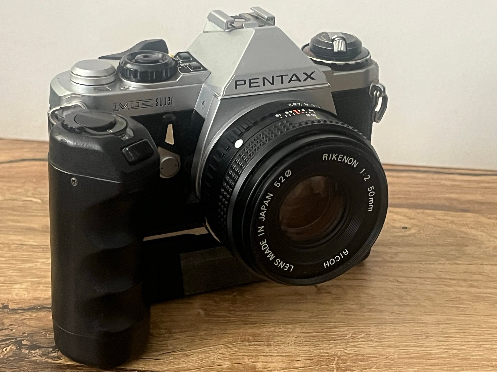Pentax ME Super Spiegelreflexcamera met uitgebreide lensset, Ophalen of Verzenden, Gebruikt, Spiegelreflex, Pentax