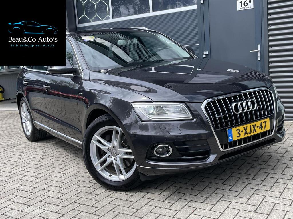 Audi Q5 2.0 TFSI hybrid quattro Pro Line Plus|Prachtige auto, Auto's, Automaat, Euro 5, Gebruikt, 120 €/maand