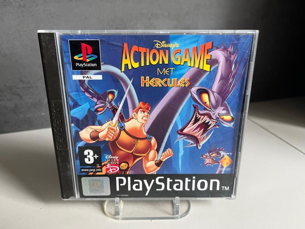 Disney’s Hercules PS1 PlayStation compleet, Avontuur en Actie, O, Ophalen of Verzenden, Zo goed als nieuw