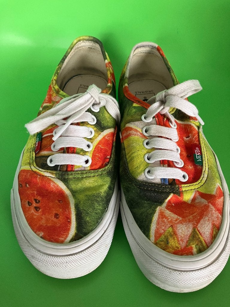 Vans Frida Kahlo 38,5 Limited Edition, Kleding | Dames, Ophalen of Verzenden, Vans, Rood, Sneakers of Gympen