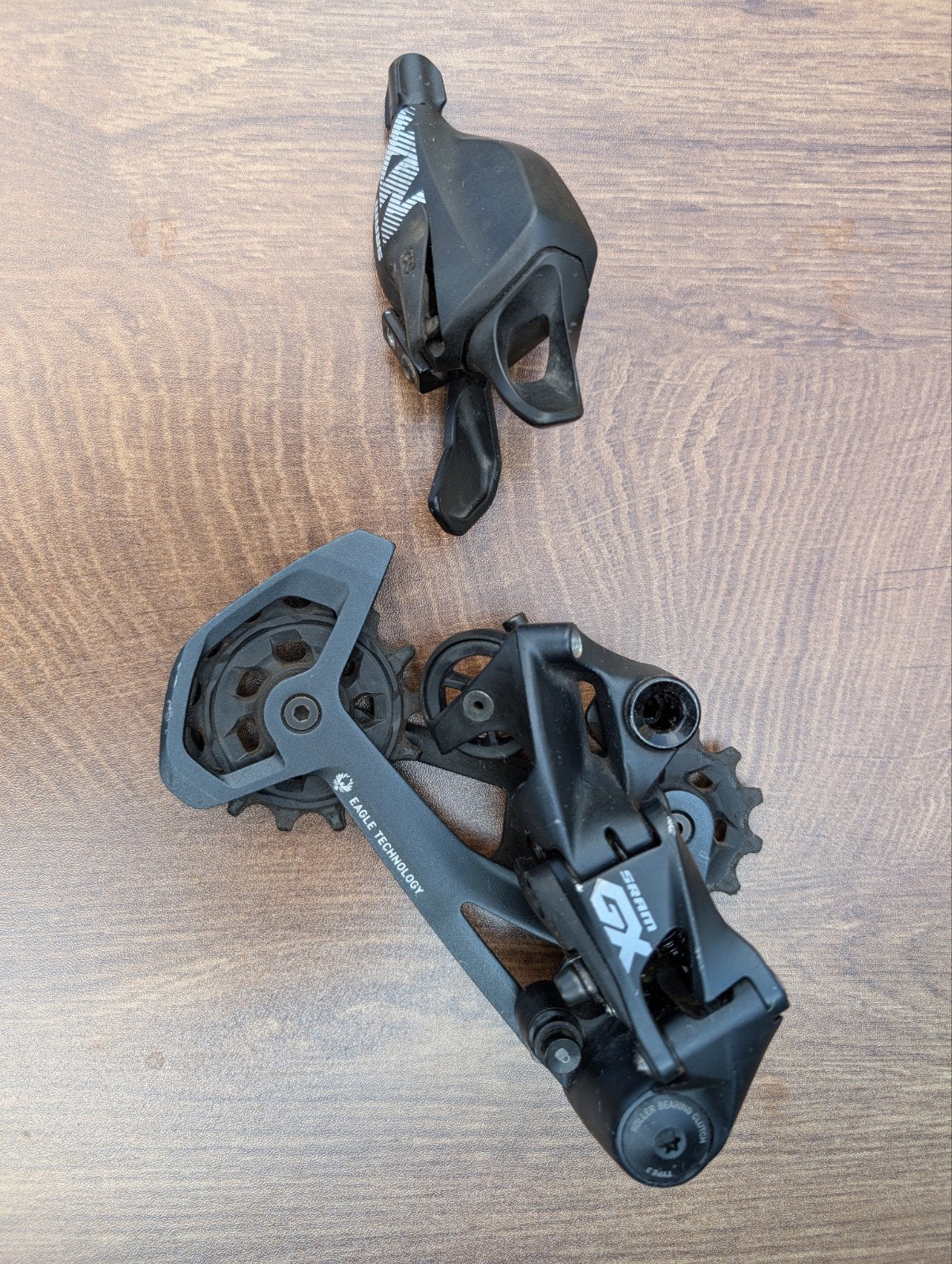 SRAM GX 12-speed derailleur en NX shifter set, Gebruikt, Ophalen of Verzenden, SRAM, Derailleur of Ketting