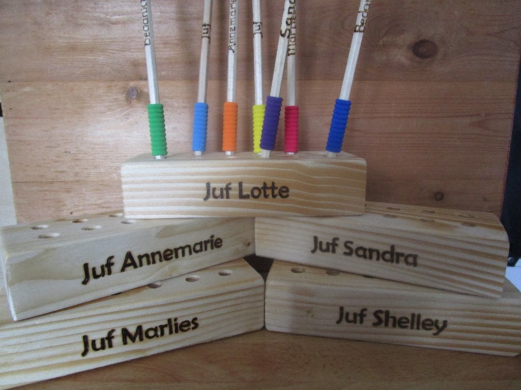 einde schooljaar juf meester cadeautjes PYROGRAFIE Creamar, Ophalen of Verzenden, Nieuw