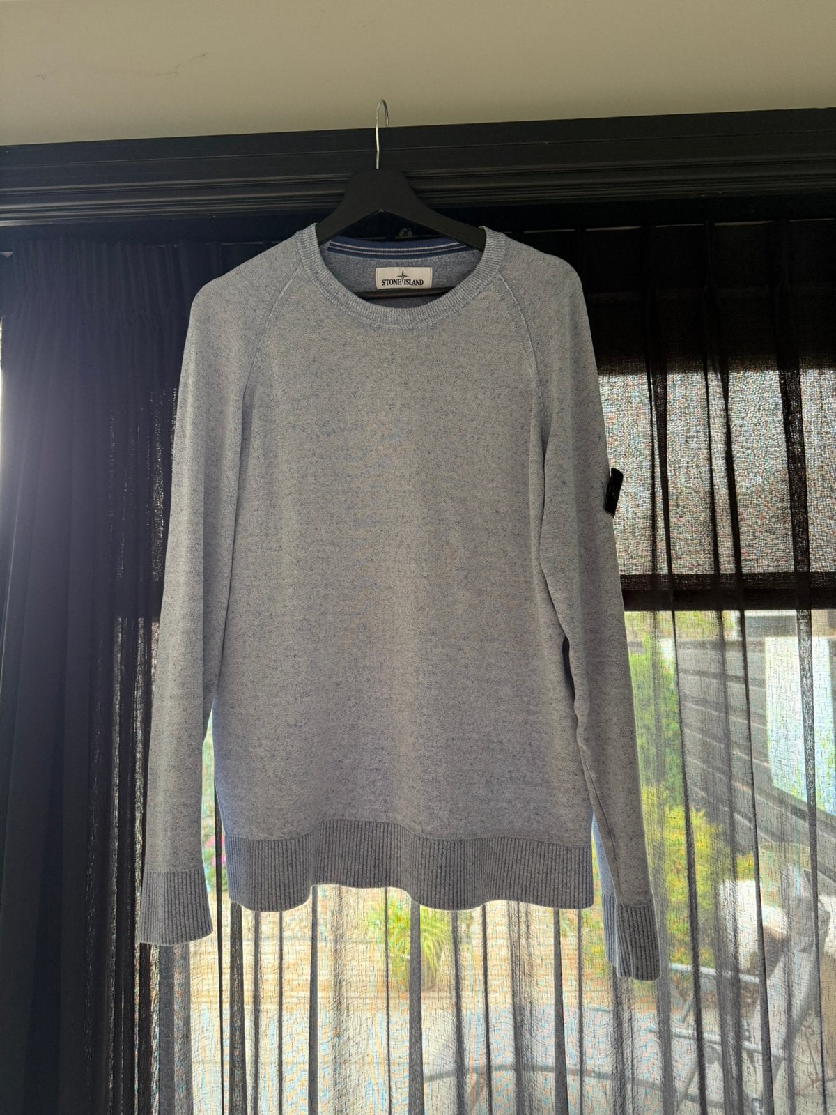 Stone island trui blauw, maat L, Ophalen of Verzenden, Zo goed als nieuw, Maat 52/54 (L), Blauw