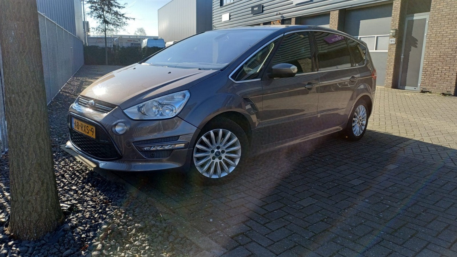 Ford S-Max 1.6 Scti Ecoboost 2011 Bruin - 7 zitter!, Auto's, Voorwielaandrijving, 1596 cc, 4 cilinders, Bruin