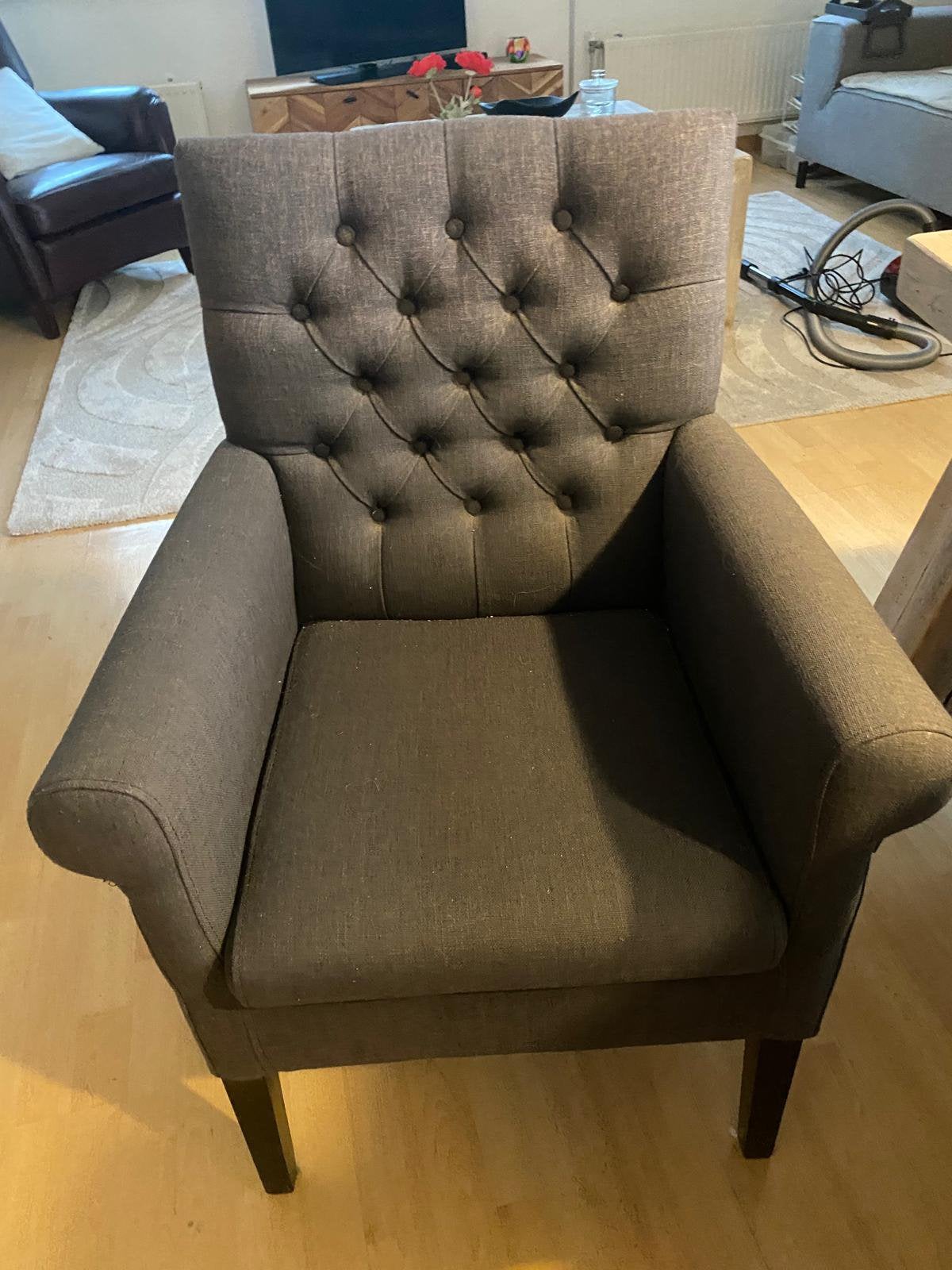 4 eetkamerstoelen, Ophalen, Zo goed als nieuw, Vier