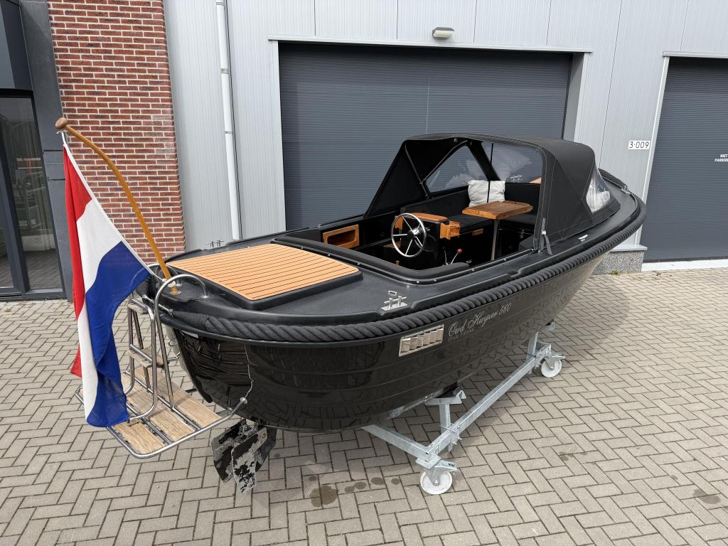 Oud Huijzer 560/575 Tender Sloep incl. Mercury 15PK 4-takt, 10 tot 30 pk, Gebruikt, Wfwatersport@botenverhuurhoorn.nl, Nijverheidsweg 3F Grootebroek
