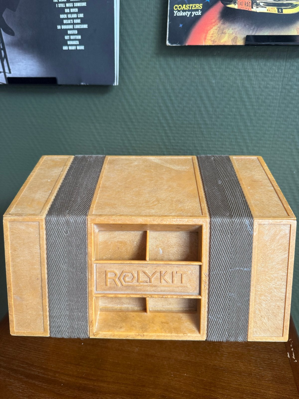 Vintage Rolykit opbergdoos - Groot model, Ophalen of Verzenden, Gebruikt, Gereedschapsopslag, Overige merken
