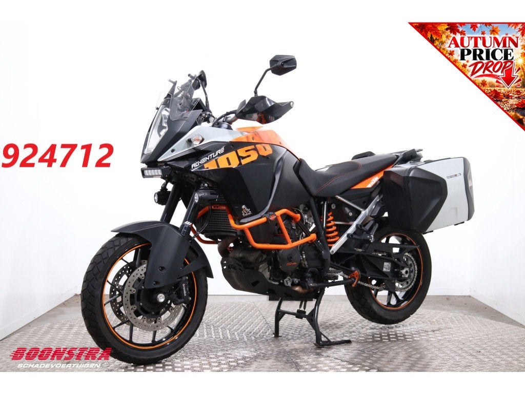 KTM 1050 Adventure ABS Akrapovic Navi Cruise Heizgriffe, Dopplerlaan 4
9207HC  DRACHTEN, NL, Boonstra Schadevoertuigen, 1050 cc