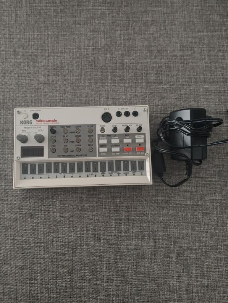 Korg Volca Sample met Adapter, Ophalen of Verzenden, Gebruikt, Overige aantallen, Korg