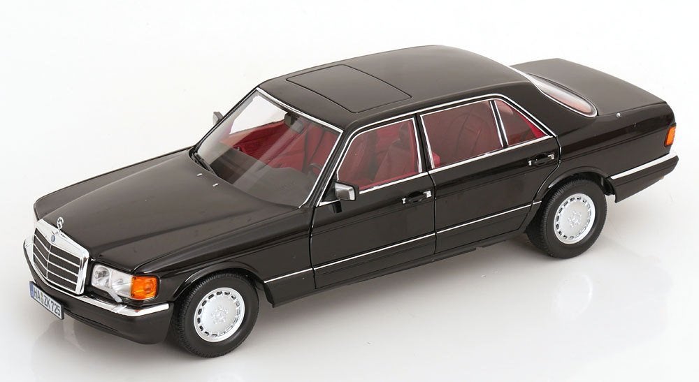 Norev 1:18 Mercedes Benz 560 SEL 1991 Black, -, Nieuw, Norev, Ophalen of Verzenden