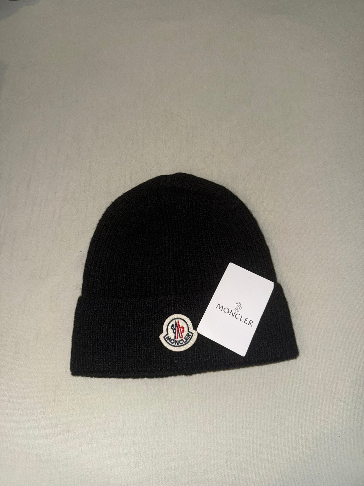 Moncler muts Zwart, Kleding | Heren, Ophalen of Verzenden, Nieuw, Overige maten, Muts