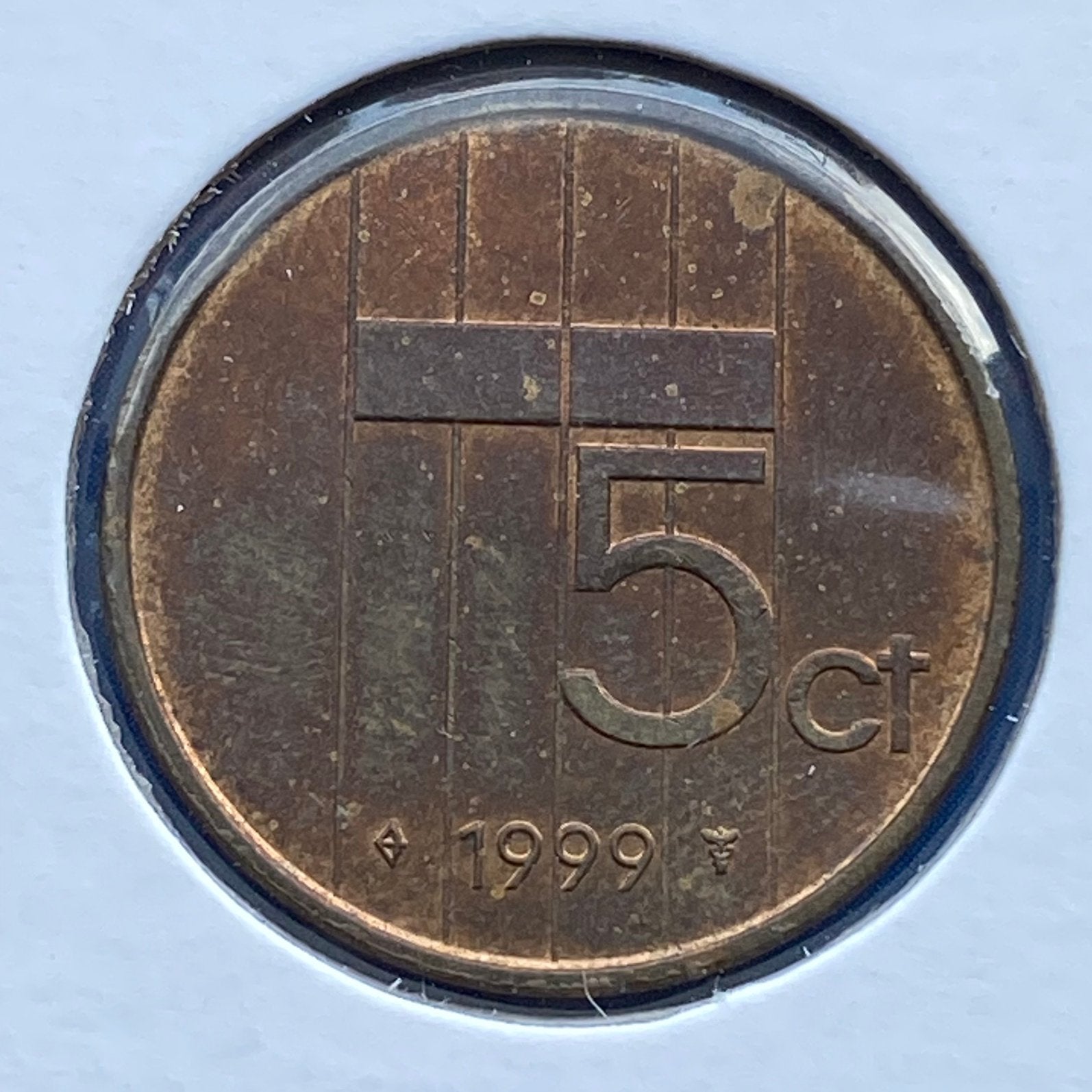 5 Cent uit 1999 van Koningin Beatrix, Verzenden, Koningin Beatrix, 5 cent, Losse munt