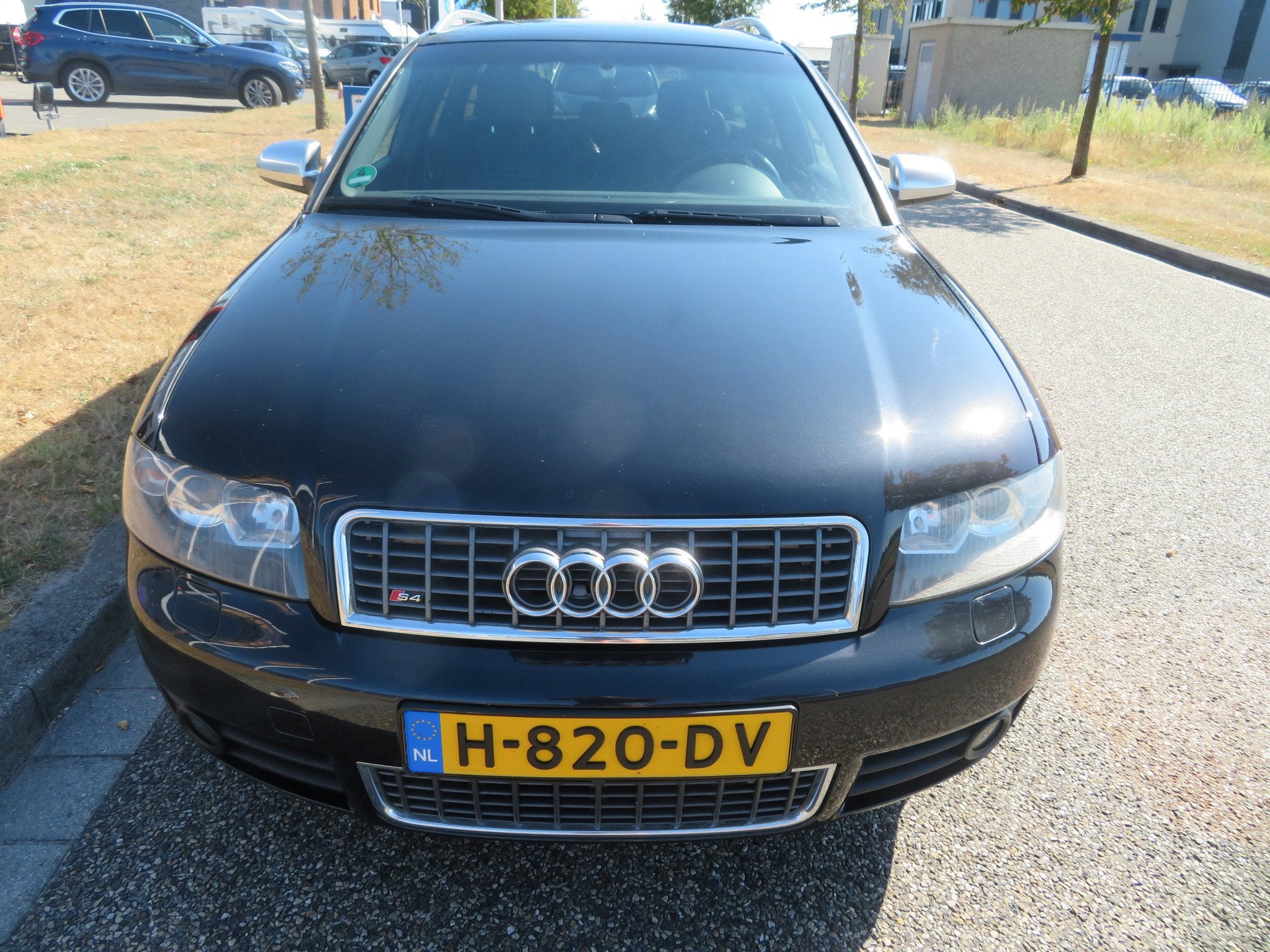 Audi S4 4.2 QUATTRO SUPERSTRAK! (bj 2004), Auto's, Audi, Gebruikt, 8 cilinders, Overige carrosserieën, Zwart