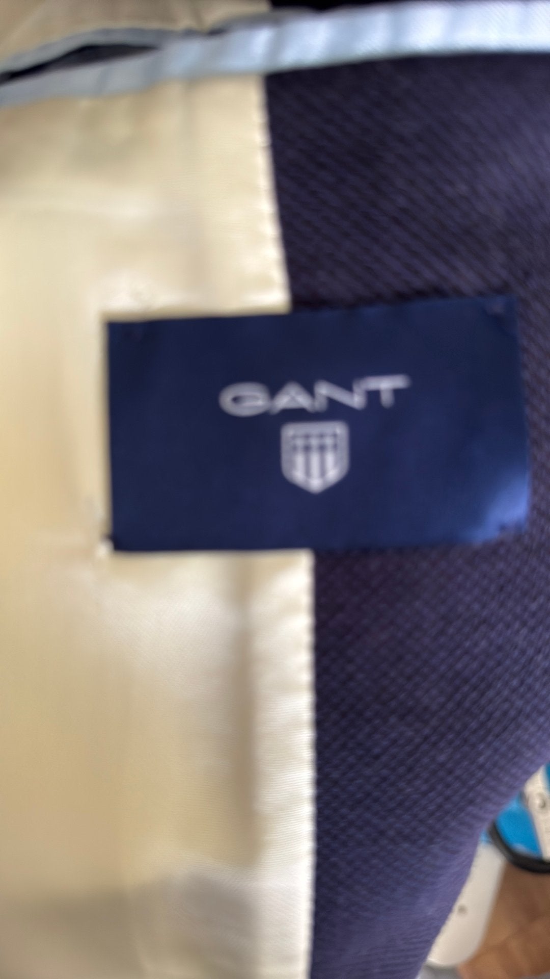 Donker blauw colbertje GANT 36, Ophalen of Verzenden, Zo goed als nieuw