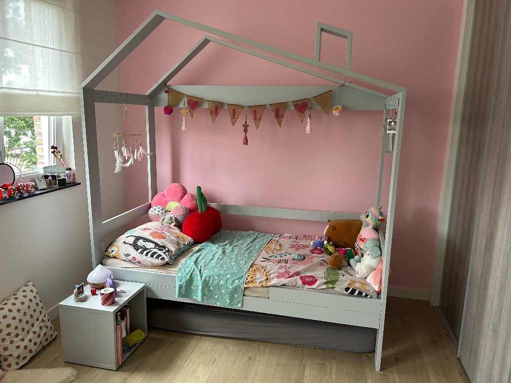 Huisjes bed (eenpersoons), 85 tot 100 cm, Gebruikt, 180 cm of meer, Ophalen