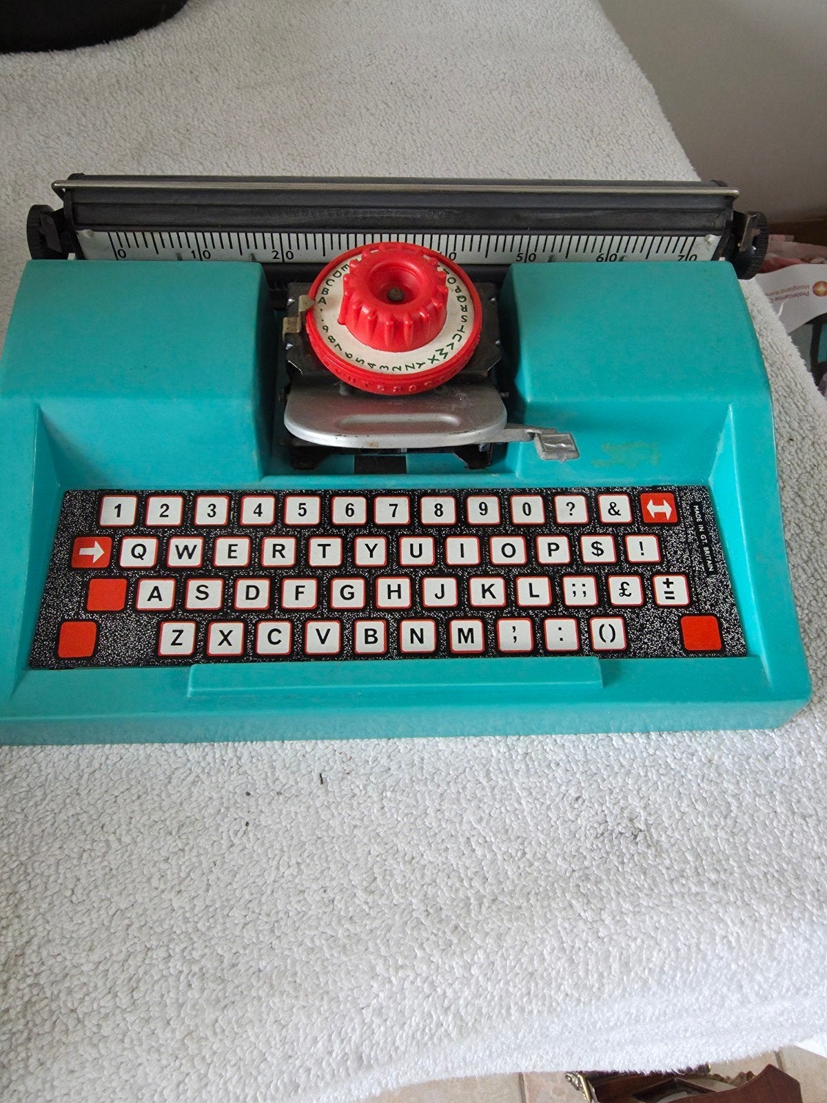 vintage jaren 50 kindertypemachine, Diversen, Typemachines, Ophalen of Verzenden