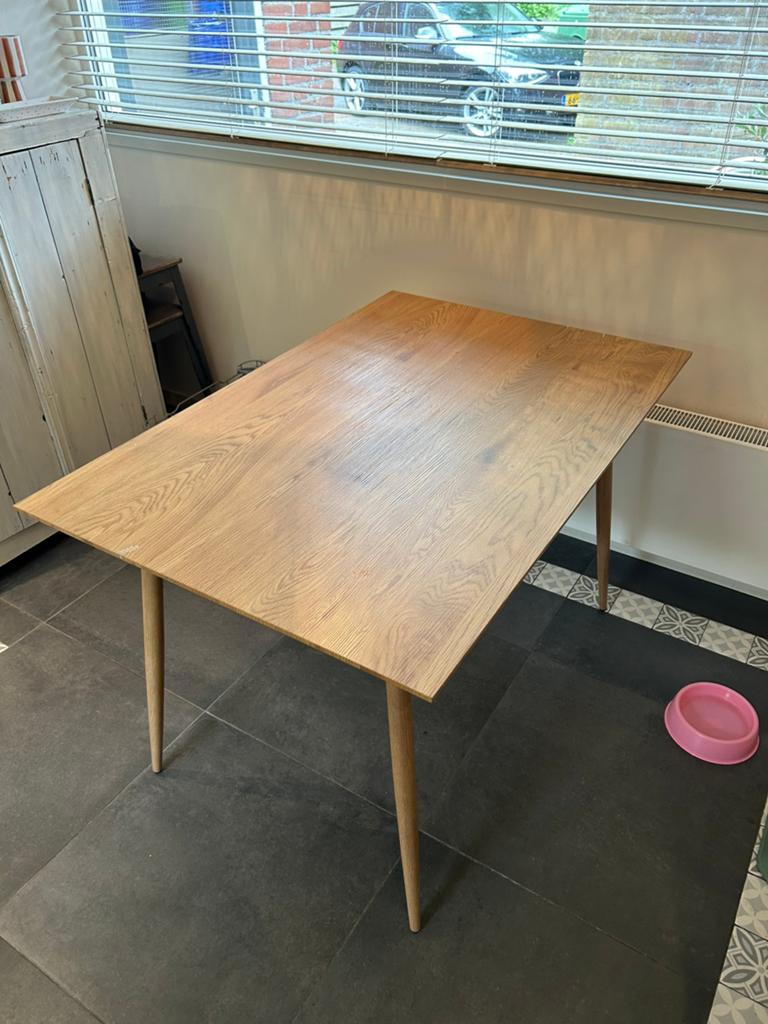 Eettafel, Ophalen, 100 tot 150 cm, 50 tot 100 cm, Zo goed als nieuw