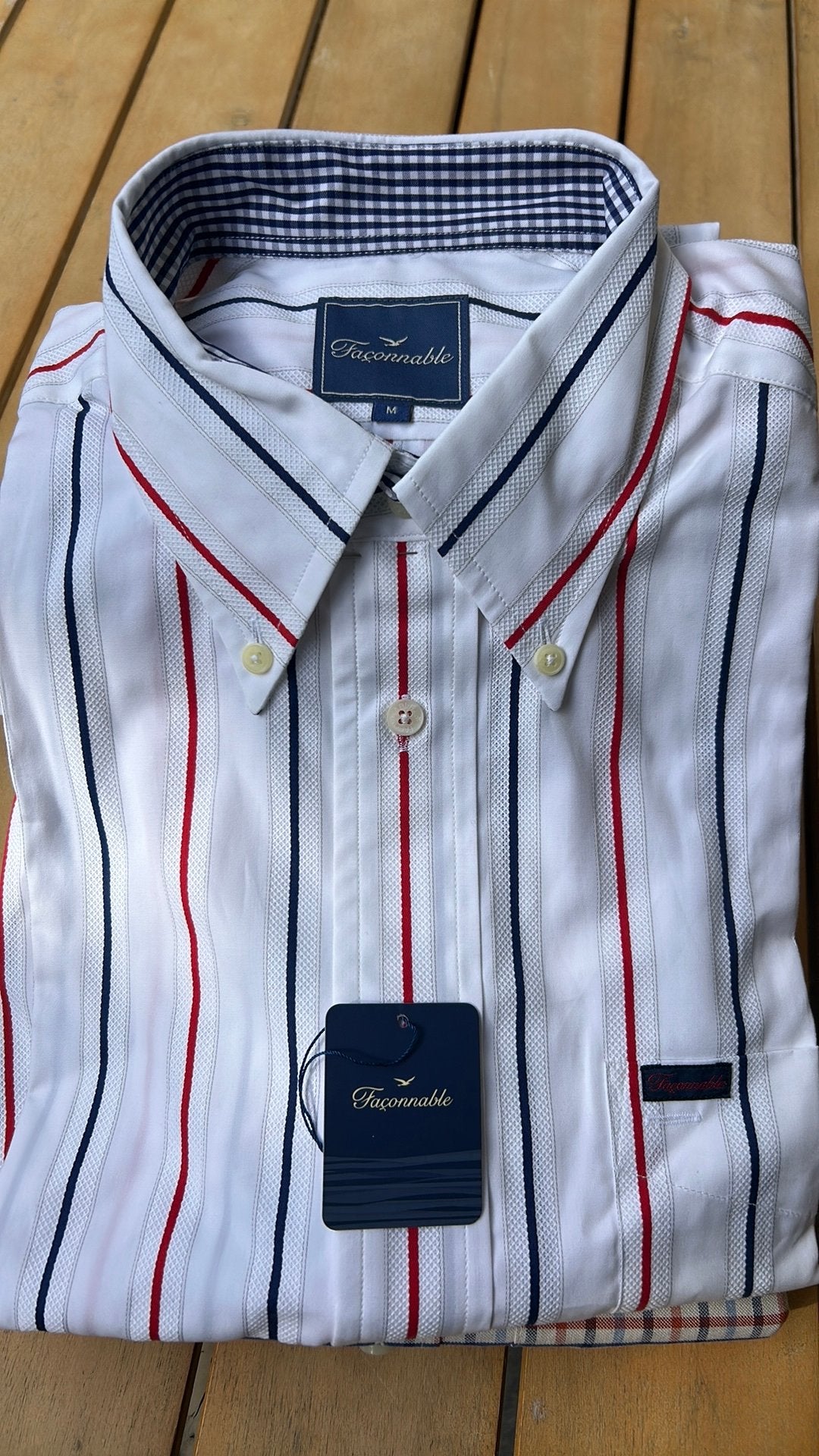 Faconnable overhemd nieuw maat m, Kleding | Heren, Ophalen, Nieuw, Halswijdte 39/40 (M)