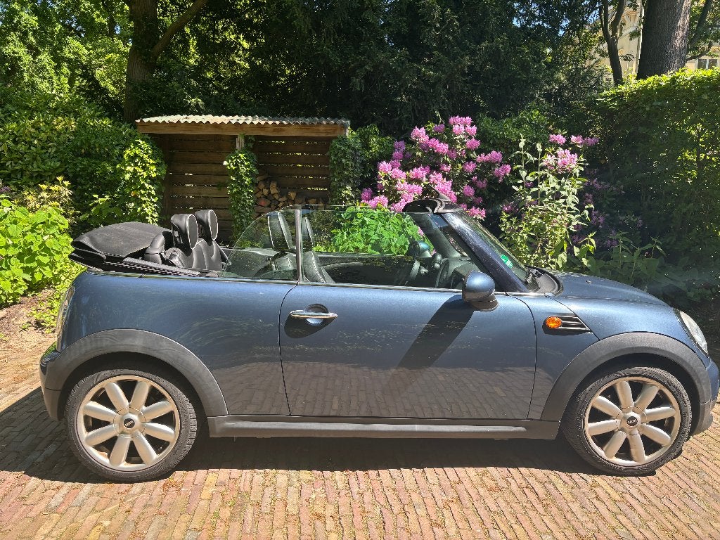Mini Cooper Cabrio 1.6, 122pK (R57) 2011 Blauw, Euro 5, 4 cilinders, Cabriolet, Blauw