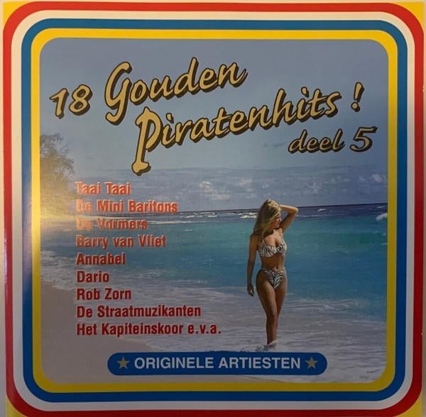 18 Gouden Piratenhits Deel 5  Originele CD Nieuw, Ongebruikt, Cd's en Dvd's, Ophalen of Verzenden, Nieuw in verpakking