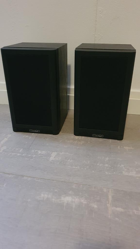 Mission 760i vintage bookshelf speakers, Audio, Tv en Foto, Luidsprekers, Ophalen, Front, Rear of Stereo speakers, Overige merken