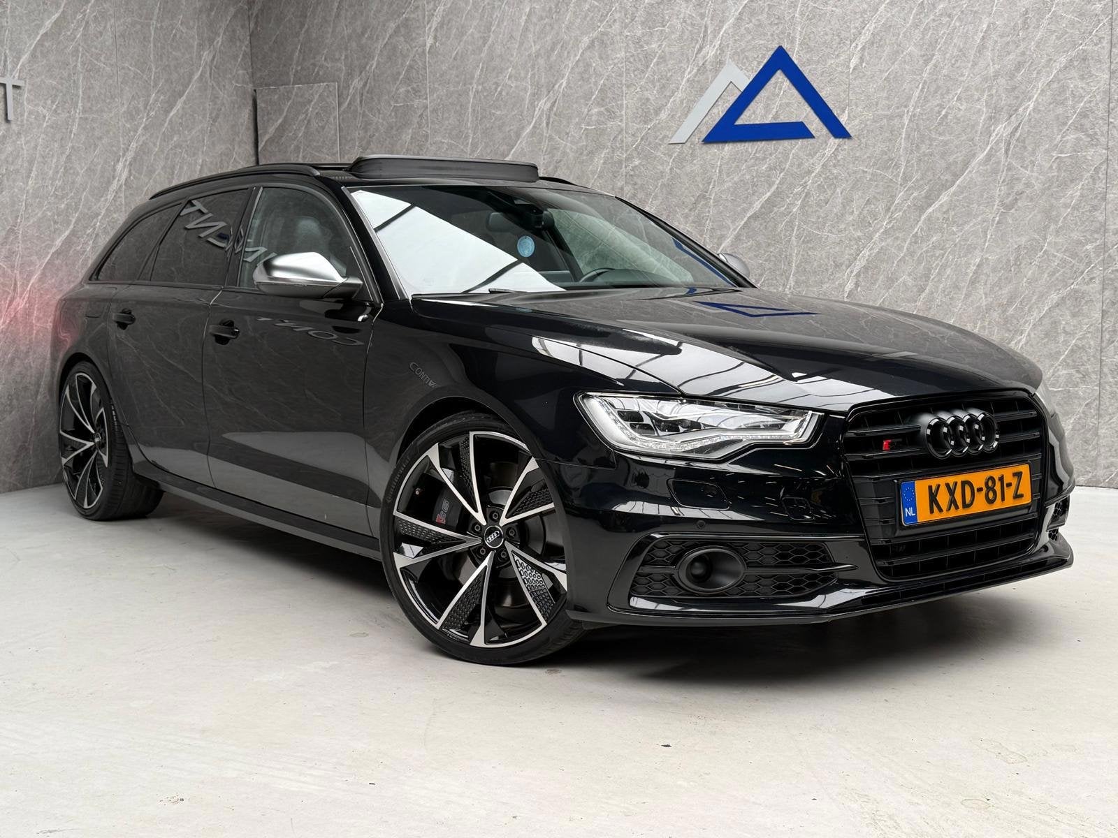 Audi S6 Avant 4.0 TFSI quattro / Dealer Onderhouden / Vol, Auto's, Automaat, Euro 5, Gebruikt, Zwart