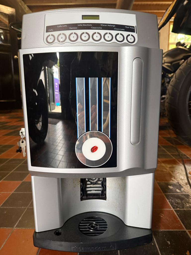 Rhea Vendors Koffiemachine - Diverse Dranken, Witgoed en Apparatuur, Koffiezetapparaten, Gebruikt, Koffiebonen, Koffiemachine