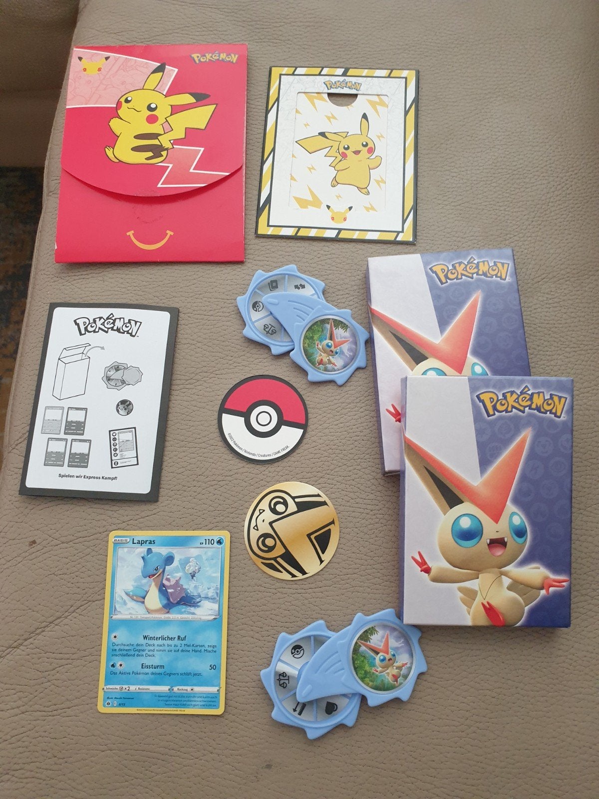 Pokémon McDonald's Happy Meal Collectie (2022), Ophalen of Verzenden, Zo goed als nieuw, Meerdere kaarten