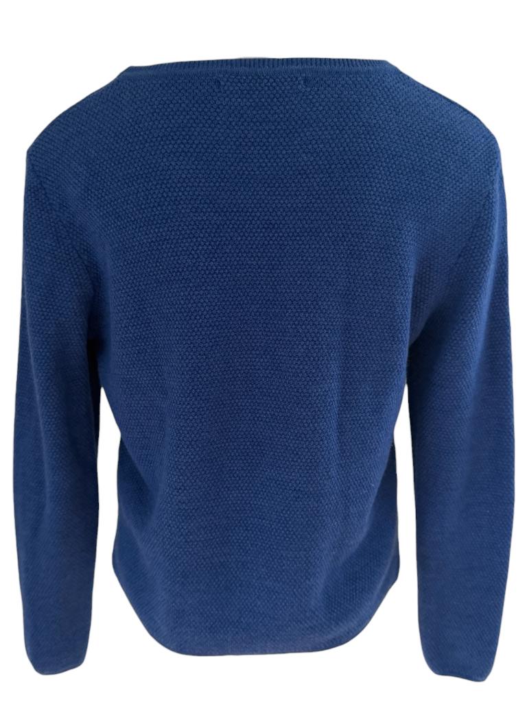 Sibin Linnebjerg trui L, Zo goed als nieuw, Verzenden, Blauw