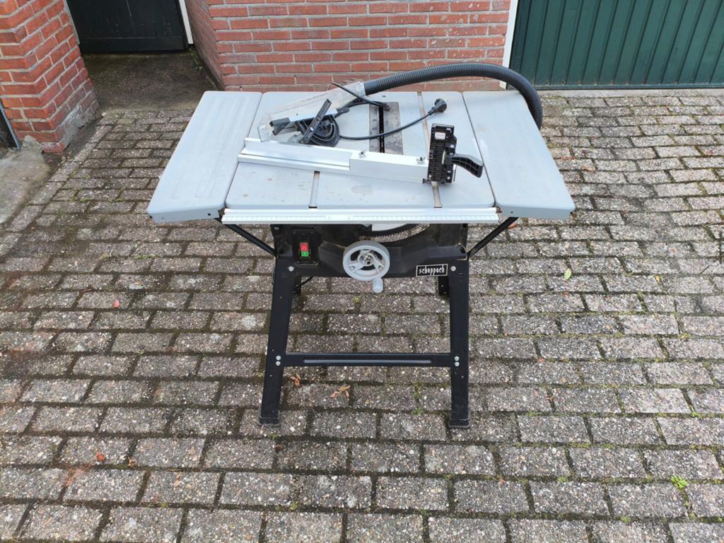 Scheppach HS100s Tafelzaag 2000W - Opknapper, Ophalen of Verzenden