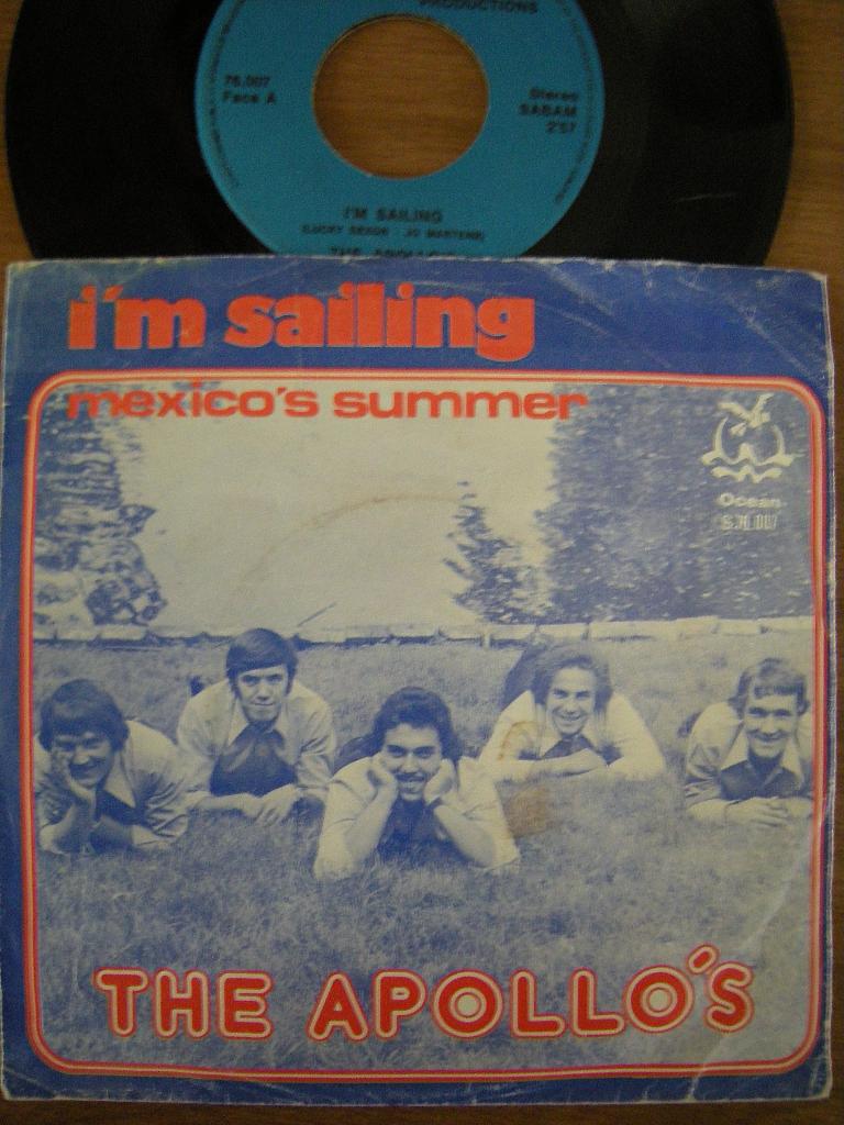 The Apollo's (I'm Sailing), Ophalen of Verzenden, Zo goed als nieuw, 7 inch, Pop