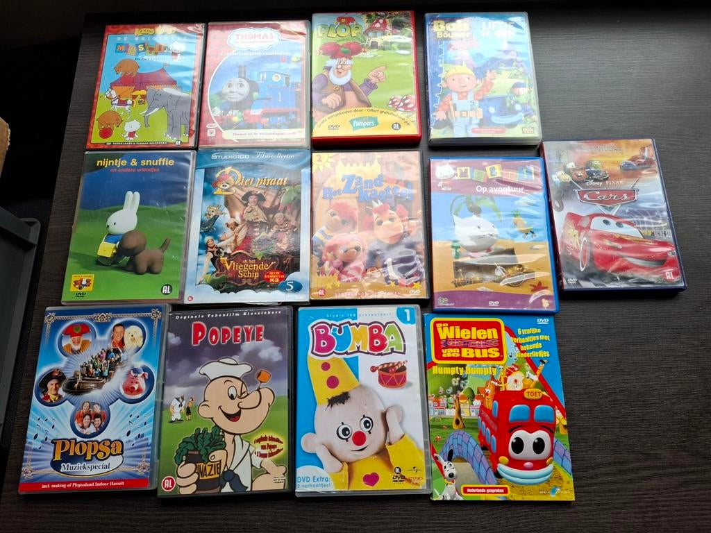 13 dvds voor kinderen, Cd's en Dvd's, VHS | Kinderen en Jeugd, Alle leeftijden, Kinderprogramma's en -films, Overige typen, Ophalen of Verzenden