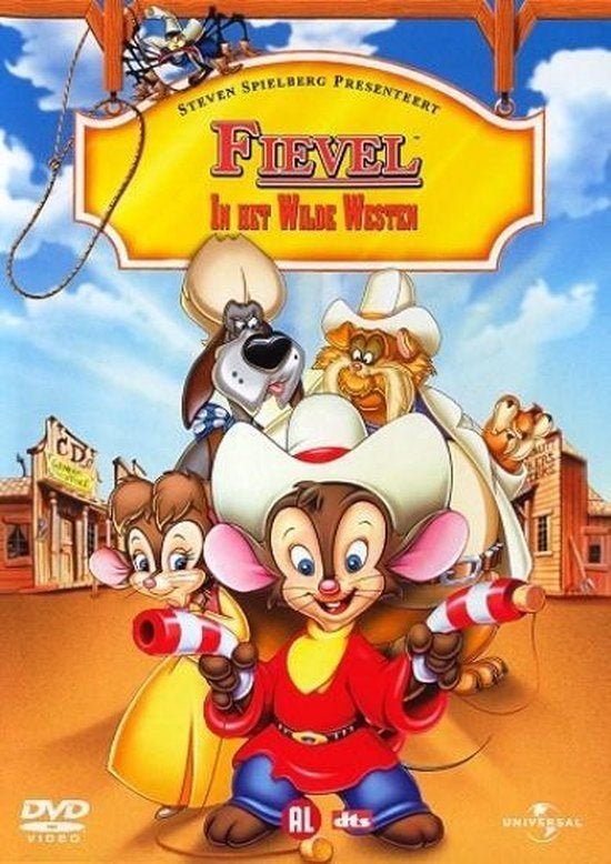 Fievel In Het Wilde Westen DVD Nieuw In Seal, Europees, Tekenfilm, Verzenden, Alle leeftijden