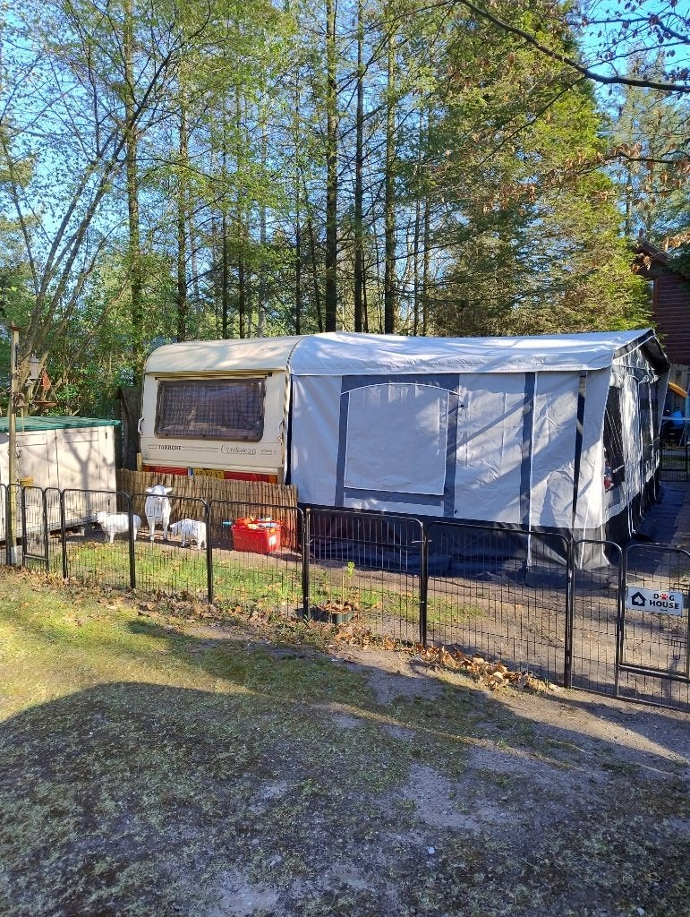 caravan Tabbert comtesse 545, Caravans en Kamperen, Caravans, 2 aparte bedden, Rondzit, Tabbert, 7 tot 8 meter