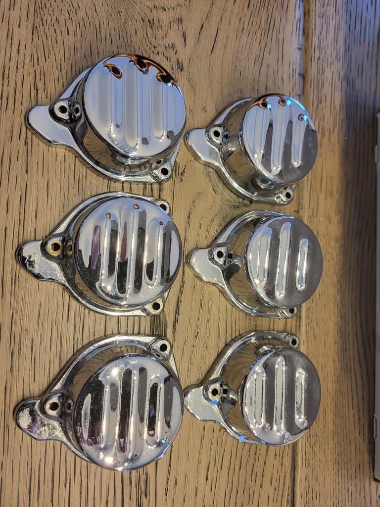 Chrome carburateur covers voor Honda F6C GL1500C, Ophalen of Verzenden, Gebruikt