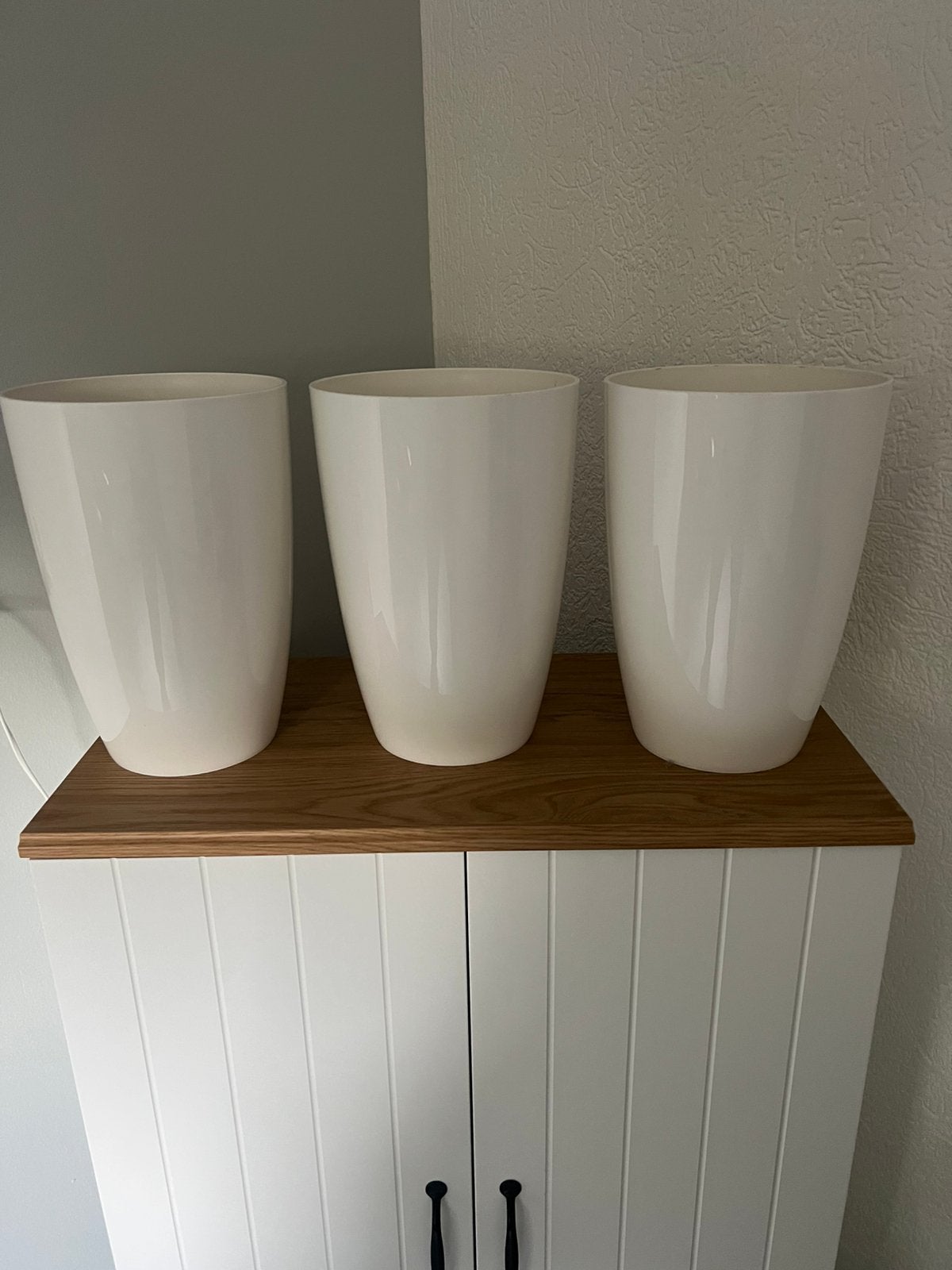 Elho Brussels Diamond High Bloempot Ø 22 CM / 10 Liter, Ophalen, Gebruikt, Kunststof