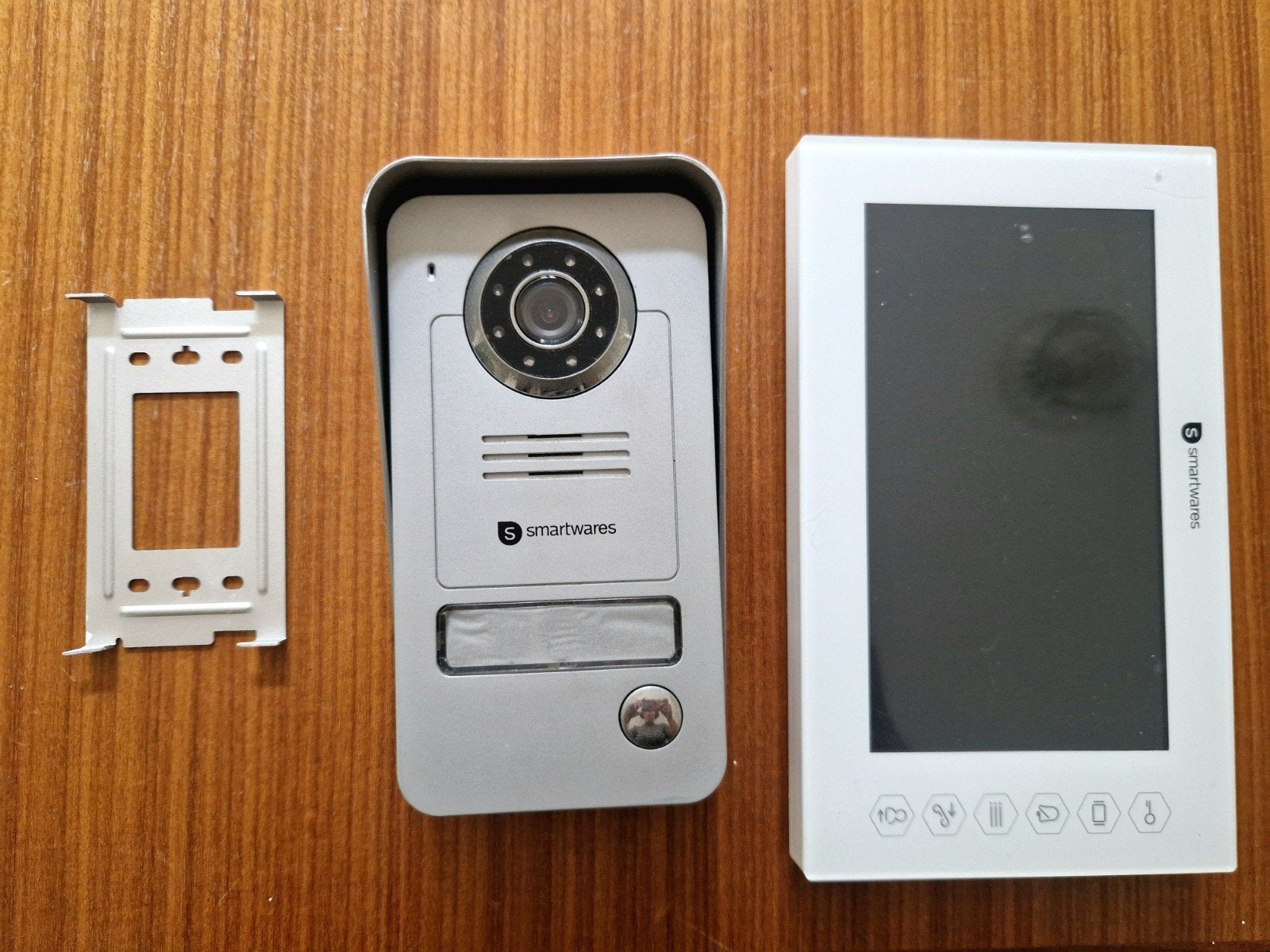 Deurintercom Smartwares DIC-22412, Verzenden, Gebruikt, Compleet systeem