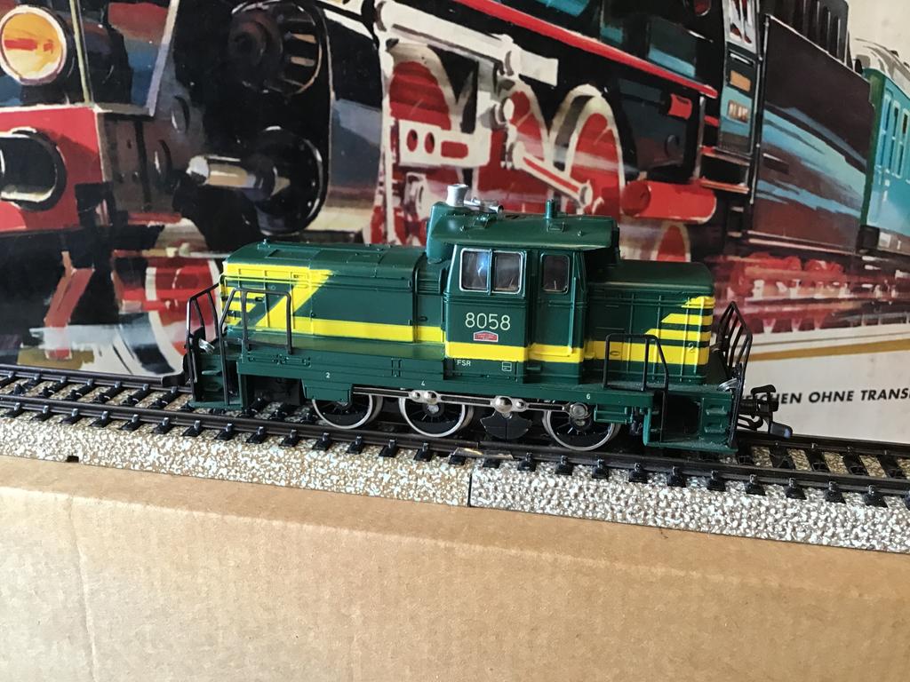 Marklin 3149. BR80  8058. SNCB analoog als nieuw h0, Wisselstroom, Locomotief, Ophalen of Verzenden, Zo goed als nieuw