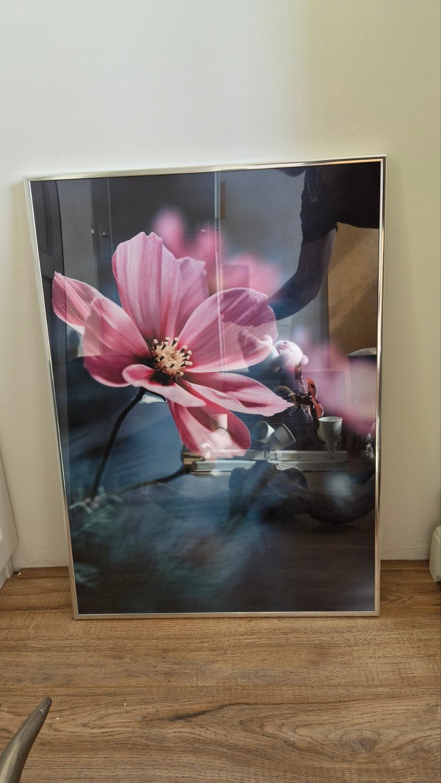 Schilderij van een Roos, Huis en Inrichting, Ophalen, Gebruikt, Schilderij