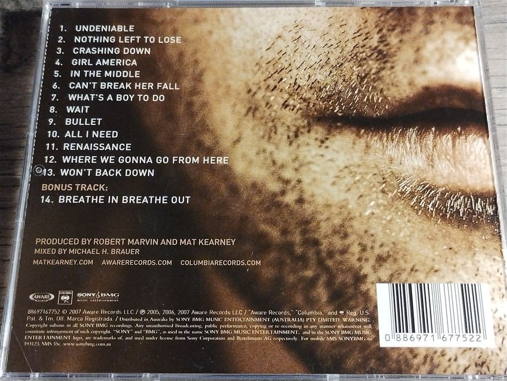 Mat Kearney - Nothing Left To Lose, Ophalen of Verzenden, Zo goed als nieuw, Poprock